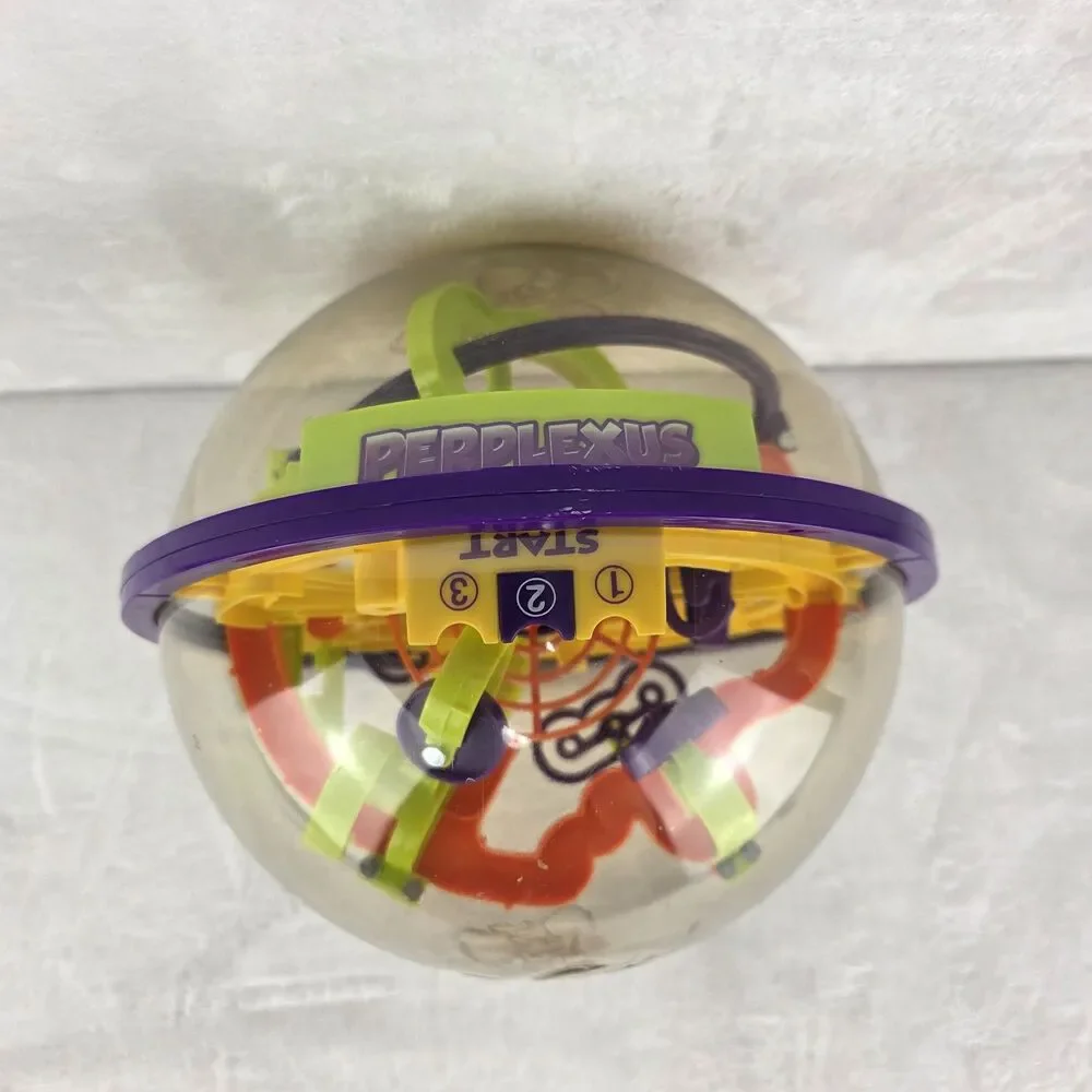 Original Perplexus 3D Maze Ball Puzzle Game Brain Teaser by PlaSmart Fast Ship!